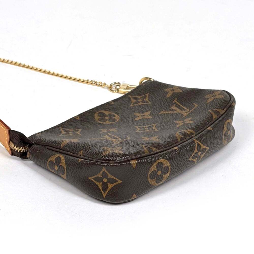 LOUIS VUITTON Brown Monogram Pochette Pouch - Picture 2 of 7